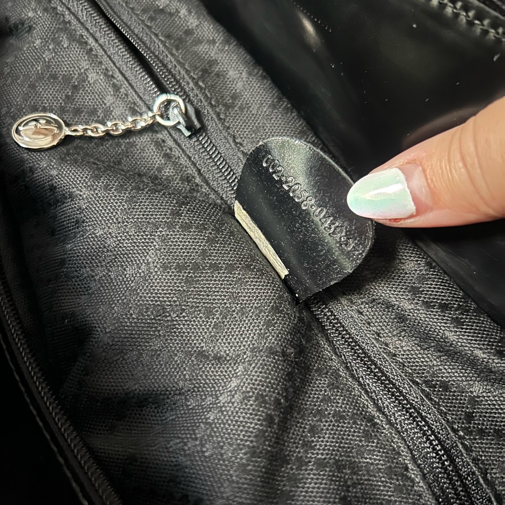 GUCCI Bamboo Black Tom Ford Tote Silver Hardware - Picture 8 of 8